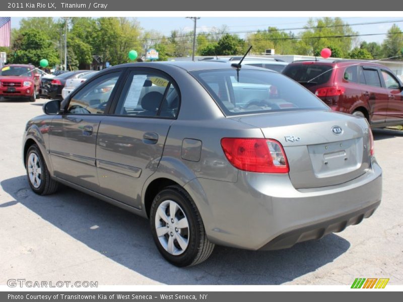 Titanium / Gray 2011 Kia Rio LX