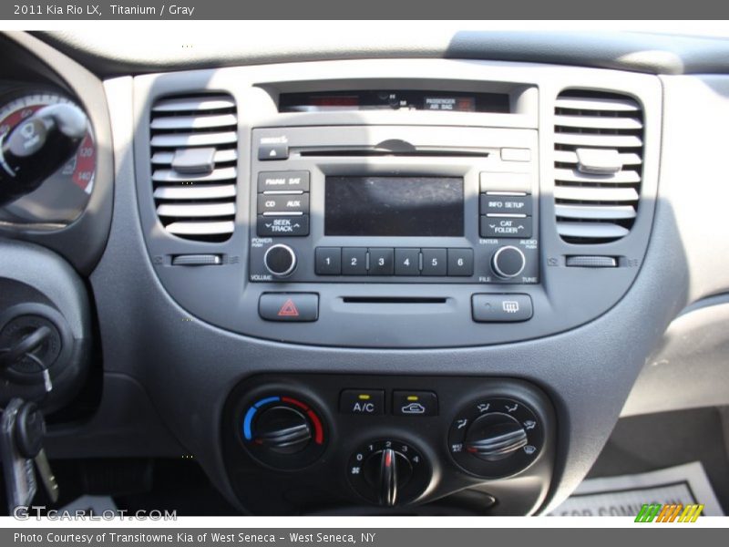 Titanium / Gray 2011 Kia Rio LX