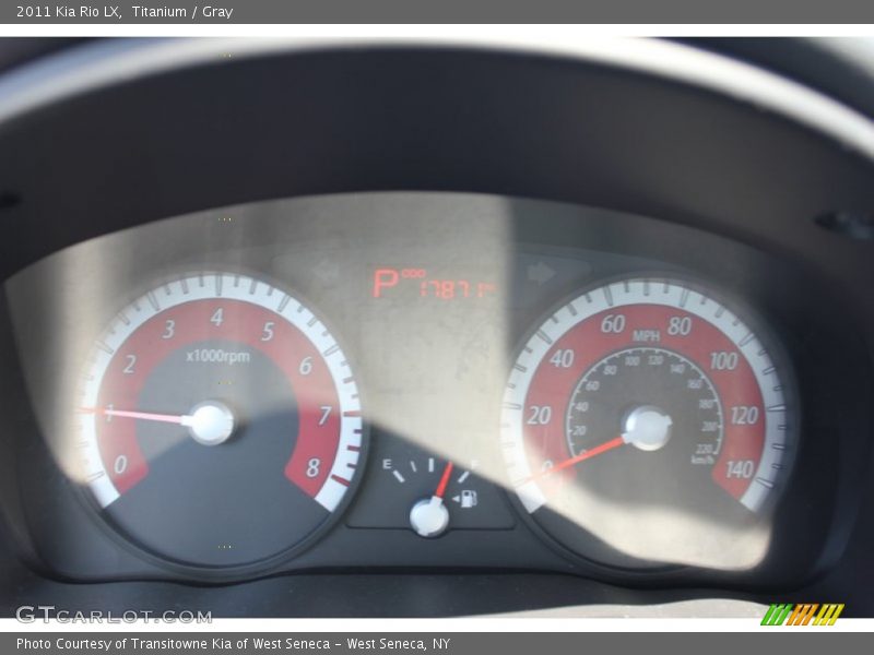 Titanium / Gray 2011 Kia Rio LX