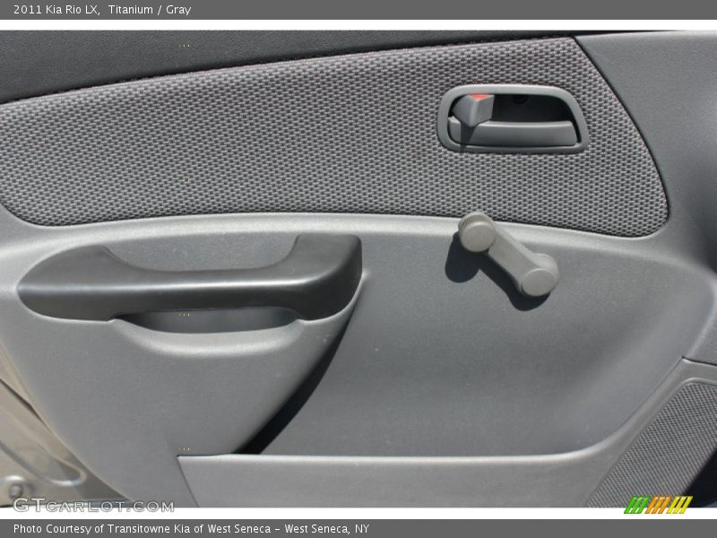 Titanium / Gray 2011 Kia Rio LX