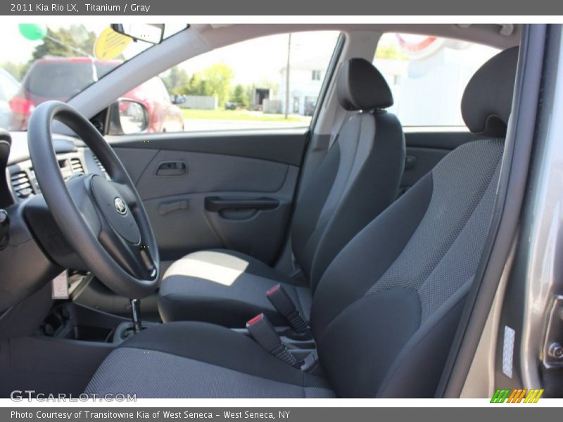 Titanium / Gray 2011 Kia Rio LX