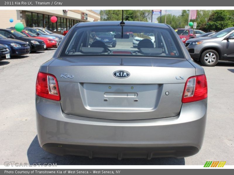 Titanium / Gray 2011 Kia Rio LX