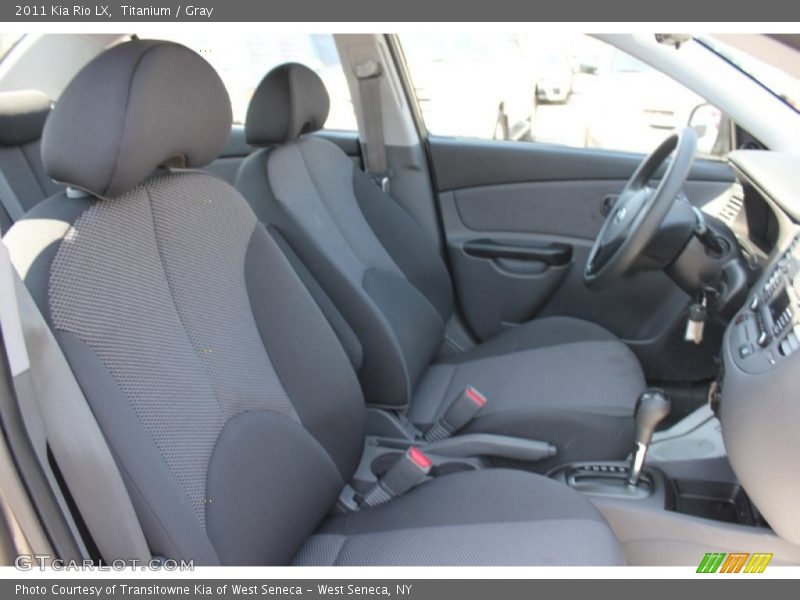 Titanium / Gray 2011 Kia Rio LX