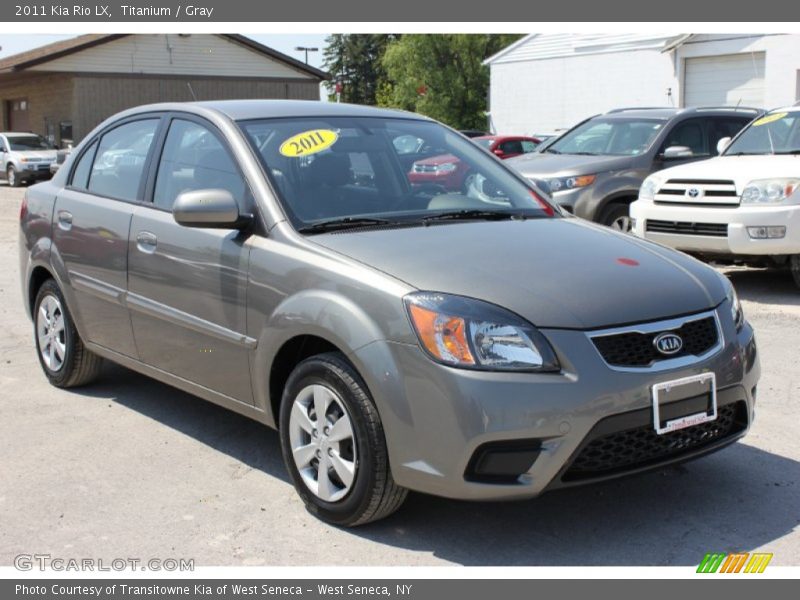 Titanium / Gray 2011 Kia Rio LX