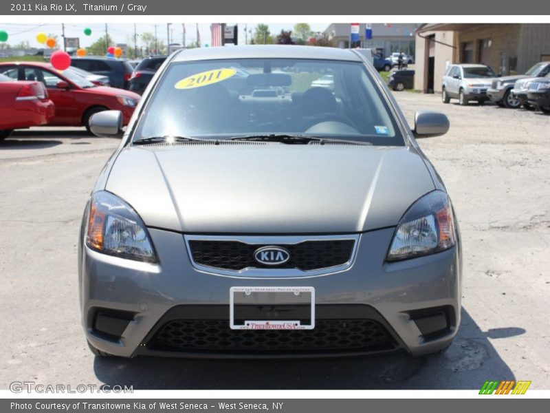 Titanium / Gray 2011 Kia Rio LX