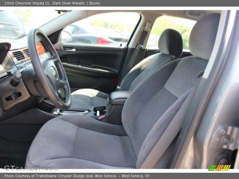 Dark Silver Metallic / Ebony 2009 Chevrolet Impala LS