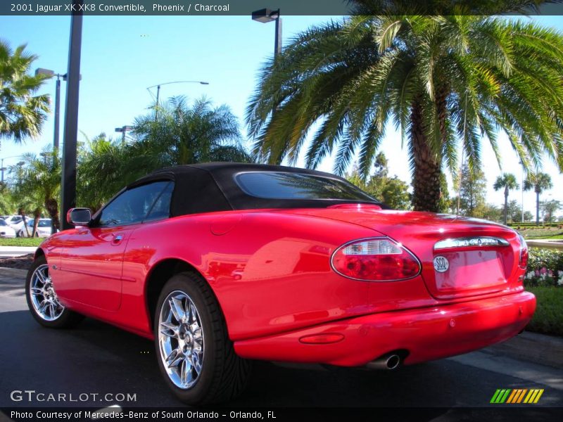 Phoenix / Charcoal 2001 Jaguar XK XK8 Convertible