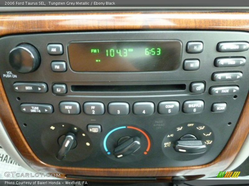 Tungsten Grey Metallic / Ebony Black 2006 Ford Taurus SEL