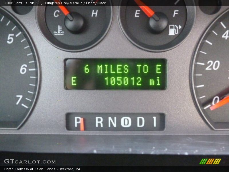 Tungsten Grey Metallic / Ebony Black 2006 Ford Taurus SEL