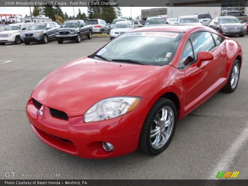 Pure Red / Dark Charcoal 2006 Mitsubishi Eclipse GT Coupe