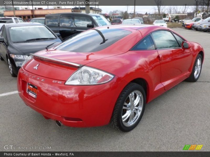 Pure Red / Dark Charcoal 2006 Mitsubishi Eclipse GT Coupe