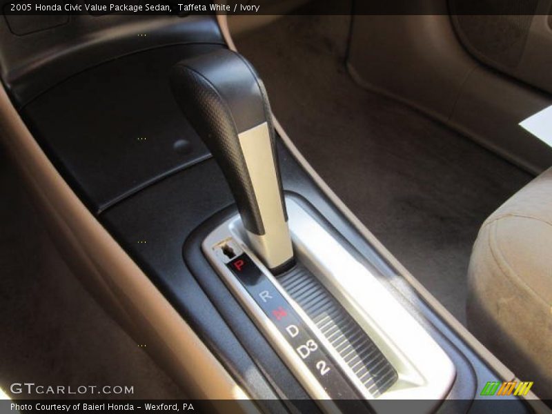 Taffeta White / Ivory 2005 Honda Civic Value Package Sedan
