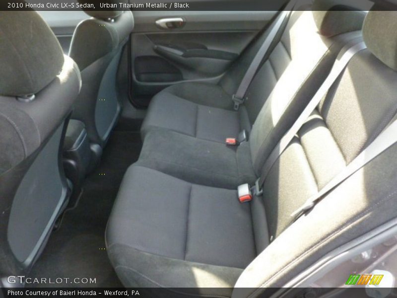 Urban Titanium Metallic / Black 2010 Honda Civic LX-S Sedan