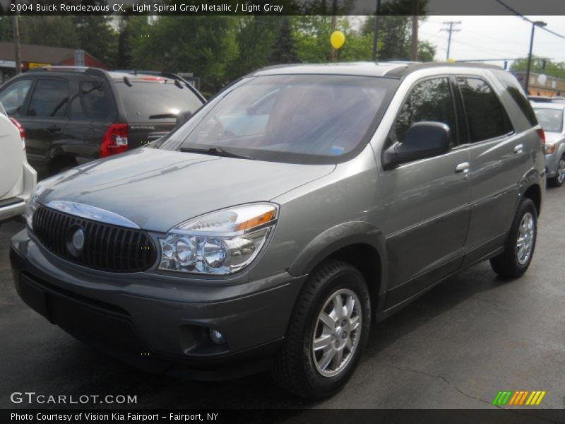 Light Spiral Gray Metallic / Light Gray 2004 Buick Rendezvous CX
