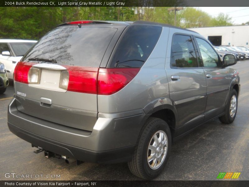 Light Spiral Gray Metallic / Light Gray 2004 Buick Rendezvous CX
