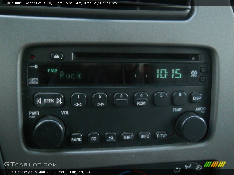 Light Spiral Gray Metallic / Light Gray 2004 Buick Rendezvous CX