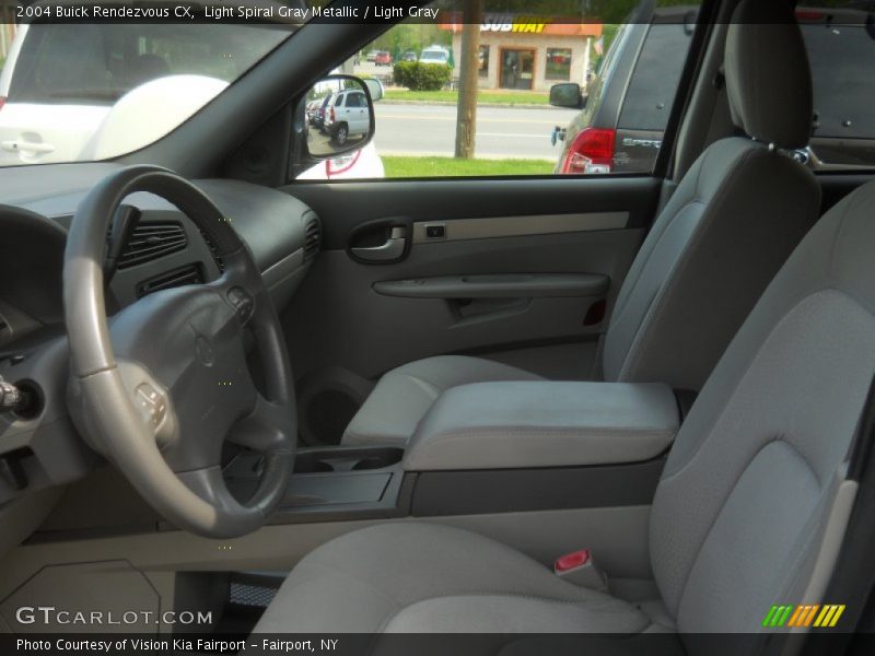Light Spiral Gray Metallic / Light Gray 2004 Buick Rendezvous CX