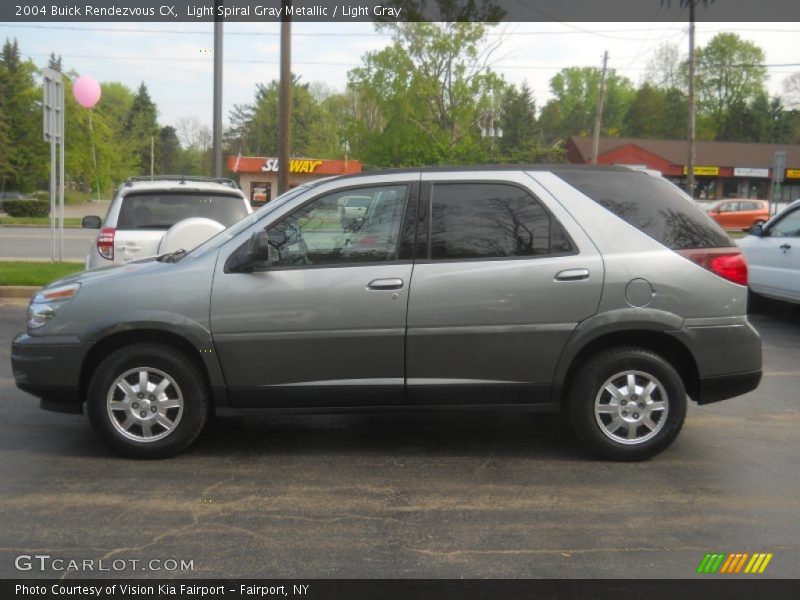 Light Spiral Gray Metallic / Light Gray 2004 Buick Rendezvous CX