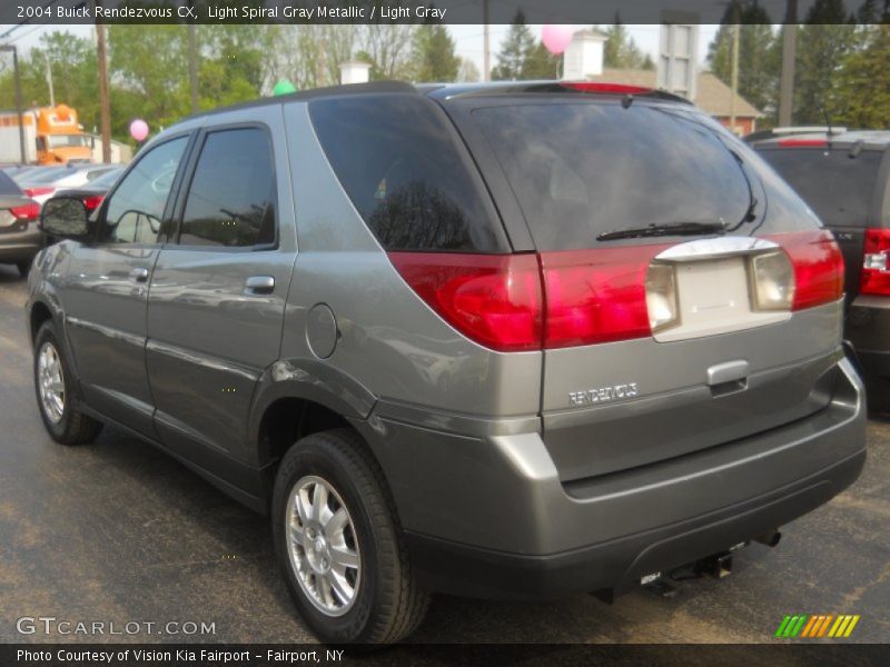 Light Spiral Gray Metallic / Light Gray 2004 Buick Rendezvous CX
