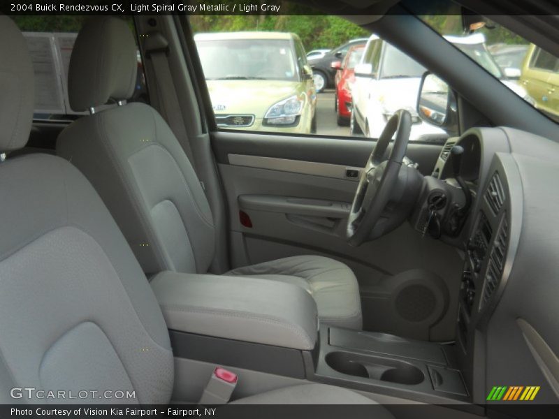 Light Spiral Gray Metallic / Light Gray 2004 Buick Rendezvous CX