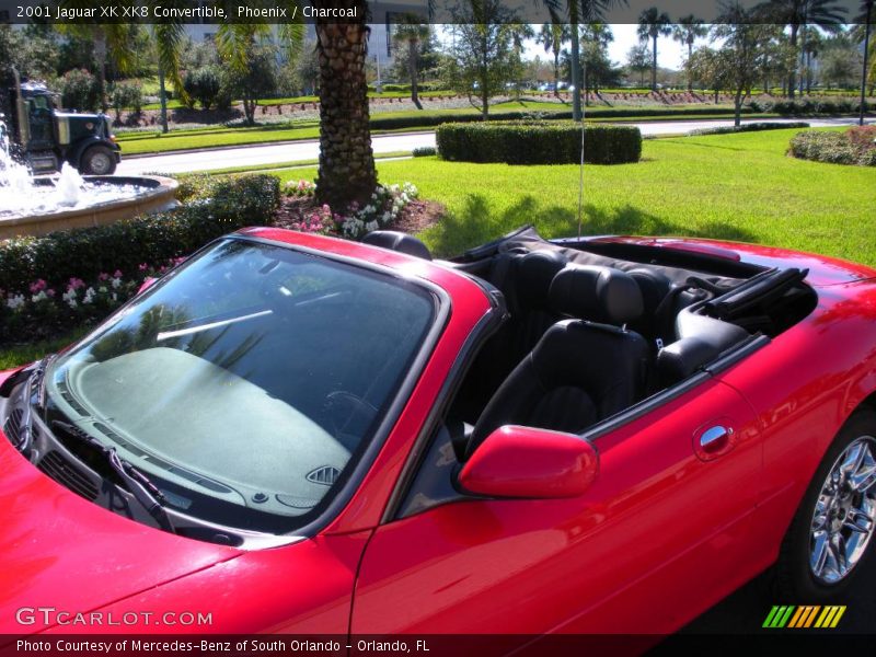 Phoenix / Charcoal 2001 Jaguar XK XK8 Convertible