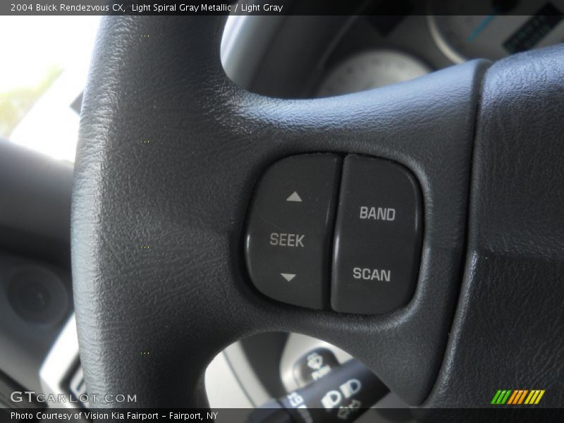 Light Spiral Gray Metallic / Light Gray 2004 Buick Rendezvous CX