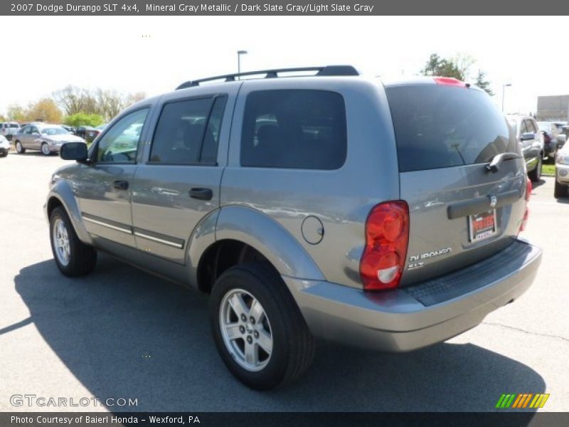 Mineral Gray Metallic / Dark Slate Gray/Light Slate Gray 2007 Dodge Durango SLT 4x4