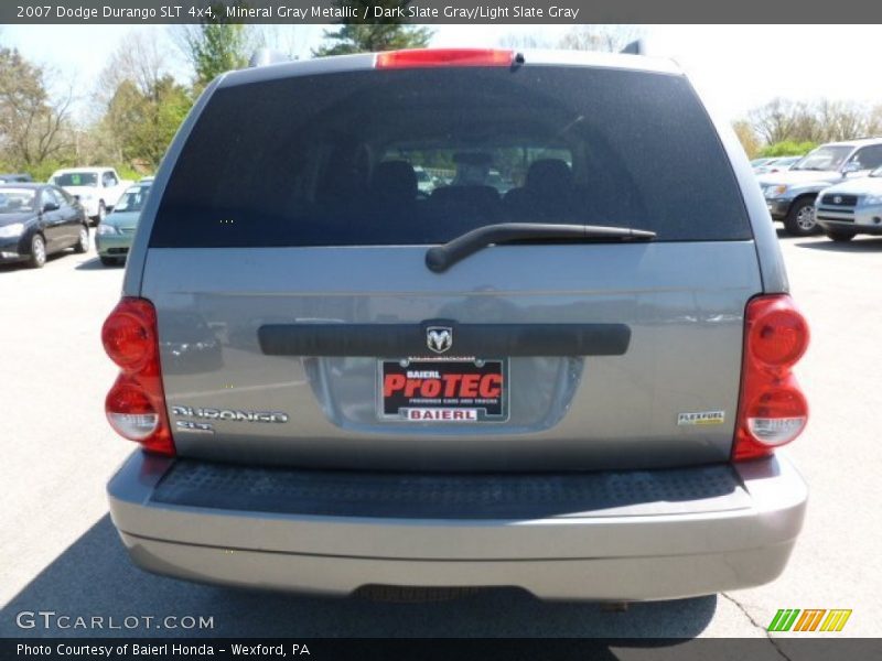 Mineral Gray Metallic / Dark Slate Gray/Light Slate Gray 2007 Dodge Durango SLT 4x4
