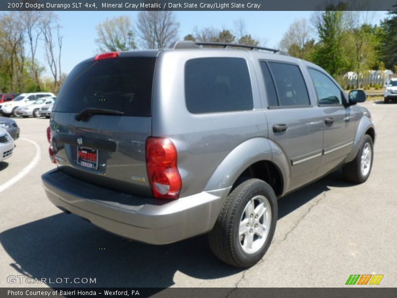 Mineral Gray Metallic / Dark Slate Gray/Light Slate Gray 2007 Dodge Durango SLT 4x4