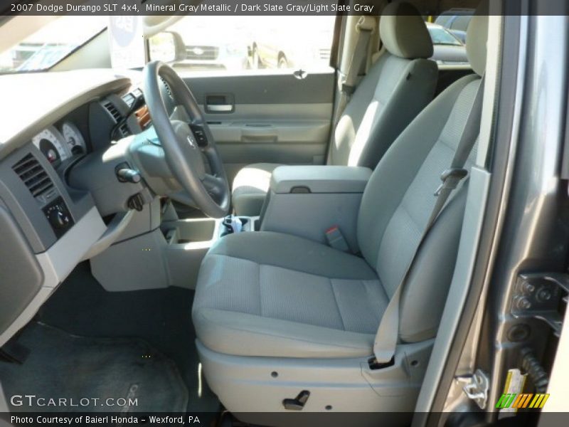 Mineral Gray Metallic / Dark Slate Gray/Light Slate Gray 2007 Dodge Durango SLT 4x4