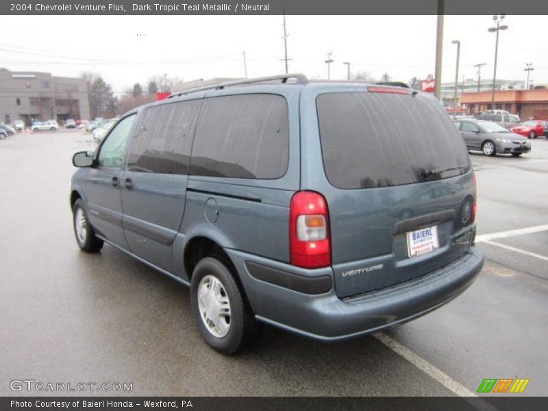 Dark Tropic Teal Metallic / Neutral 2004 Chevrolet Venture Plus