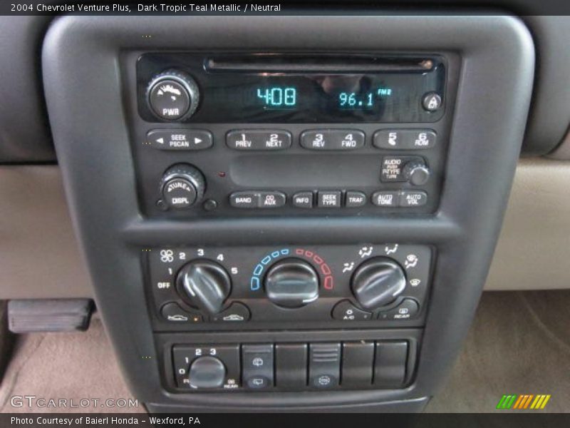 Dark Tropic Teal Metallic / Neutral 2004 Chevrolet Venture Plus