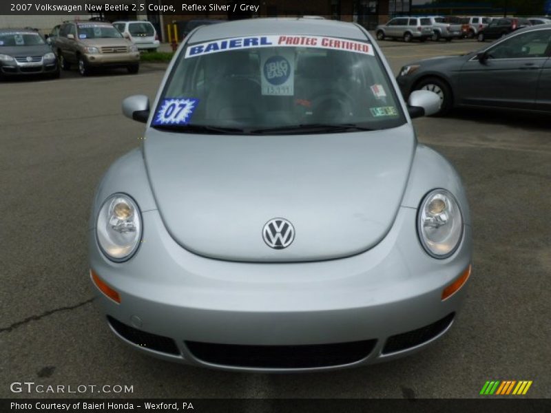 Reflex Silver / Grey 2007 Volkswagen New Beetle 2.5 Coupe