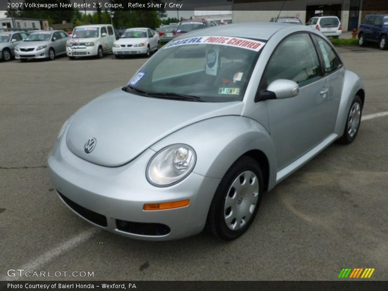 Reflex Silver / Grey 2007 Volkswagen New Beetle 2.5 Coupe