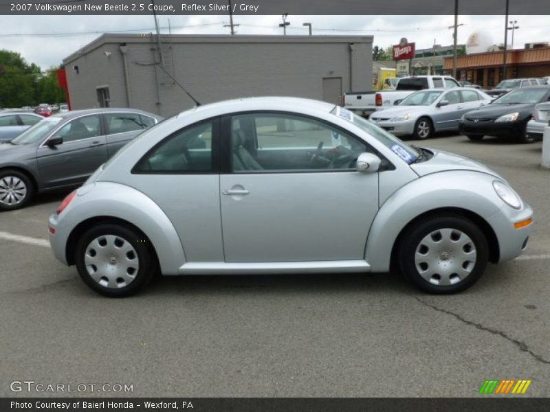 Reflex Silver / Grey 2007 Volkswagen New Beetle 2.5 Coupe