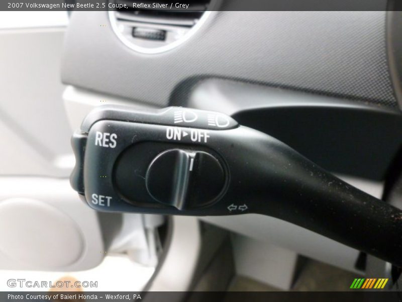 Reflex Silver / Grey 2007 Volkswagen New Beetle 2.5 Coupe