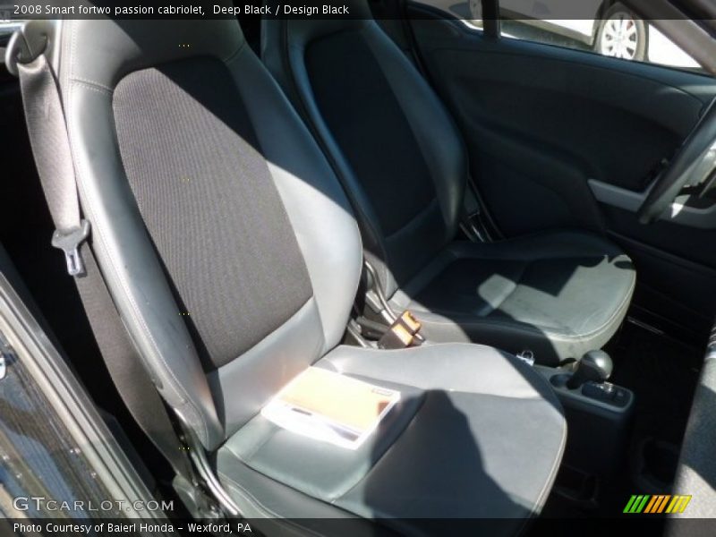 Deep Black / Design Black 2008 Smart fortwo passion cabriolet