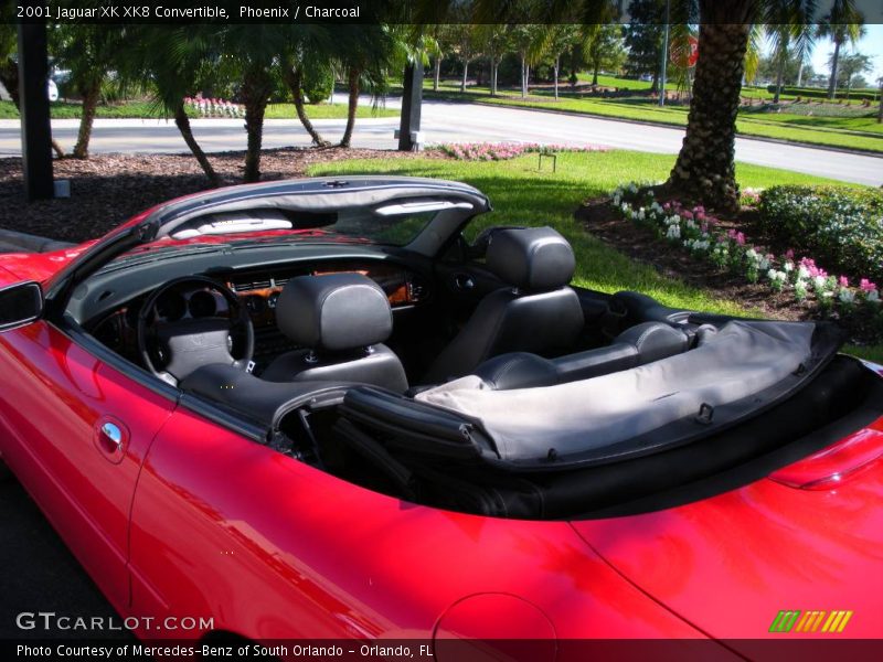 Phoenix / Charcoal 2001 Jaguar XK XK8 Convertible