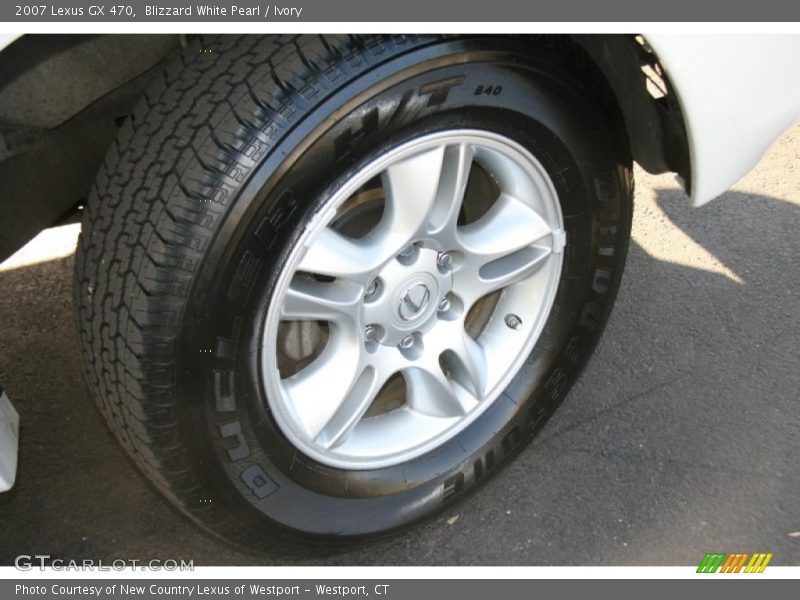 Blizzard White Pearl / Ivory 2007 Lexus GX 470