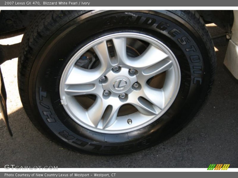 Blizzard White Pearl / Ivory 2007 Lexus GX 470