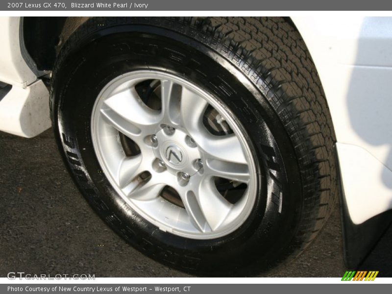 Blizzard White Pearl / Ivory 2007 Lexus GX 470