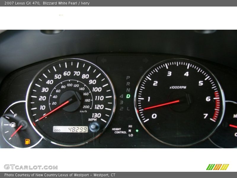 Blizzard White Pearl / Ivory 2007 Lexus GX 470