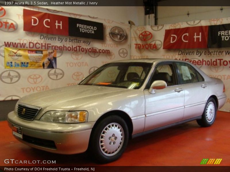 Heather Mist Metallic / Ivory 1997 Acura RL 3.5 Sedan