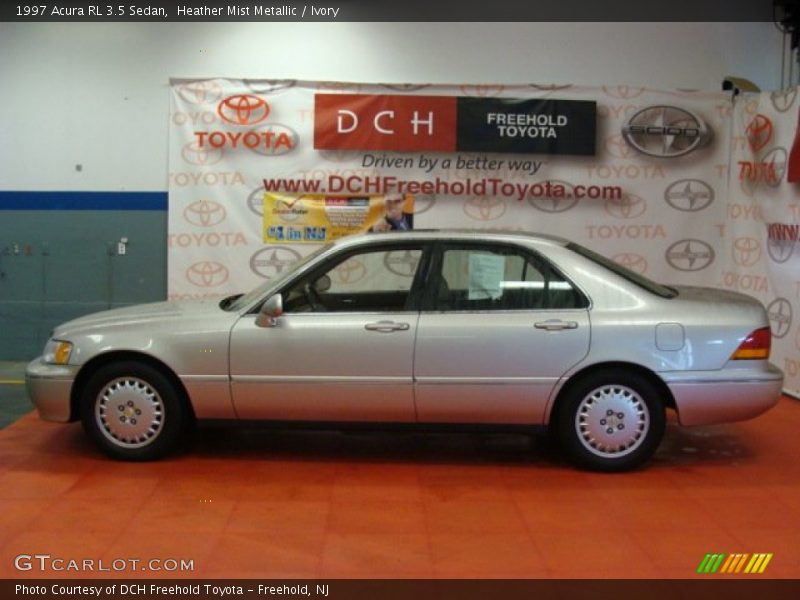 Heather Mist Metallic / Ivory 1997 Acura RL 3.5 Sedan