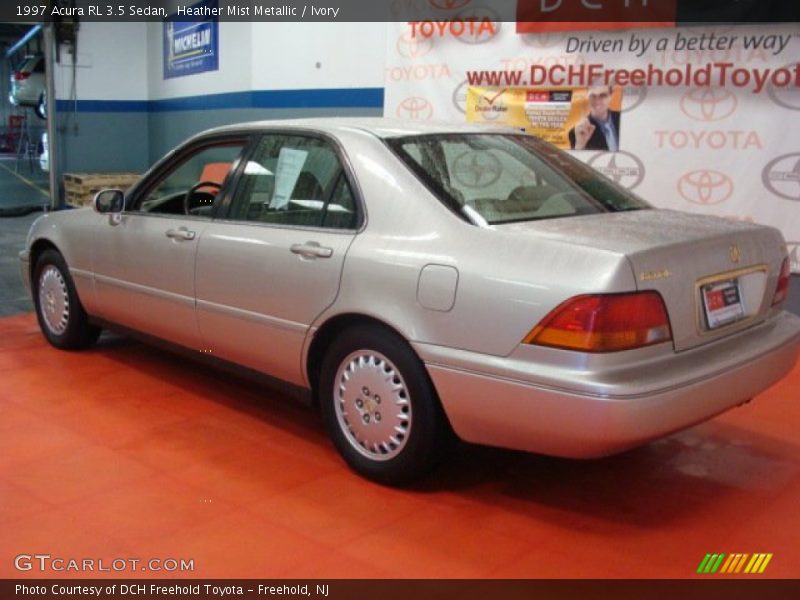 Heather Mist Metallic / Ivory 1997 Acura RL 3.5 Sedan