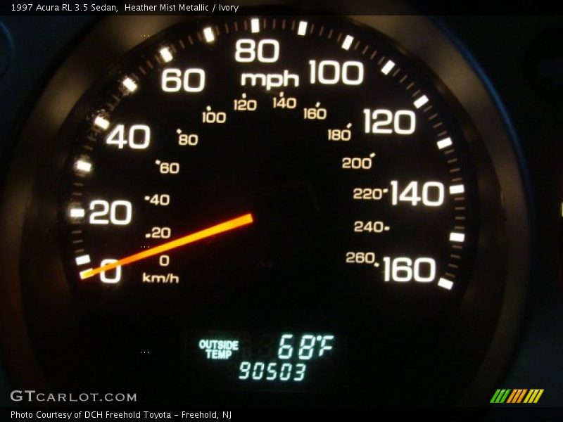 Heather Mist Metallic / Ivory 1997 Acura RL 3.5 Sedan