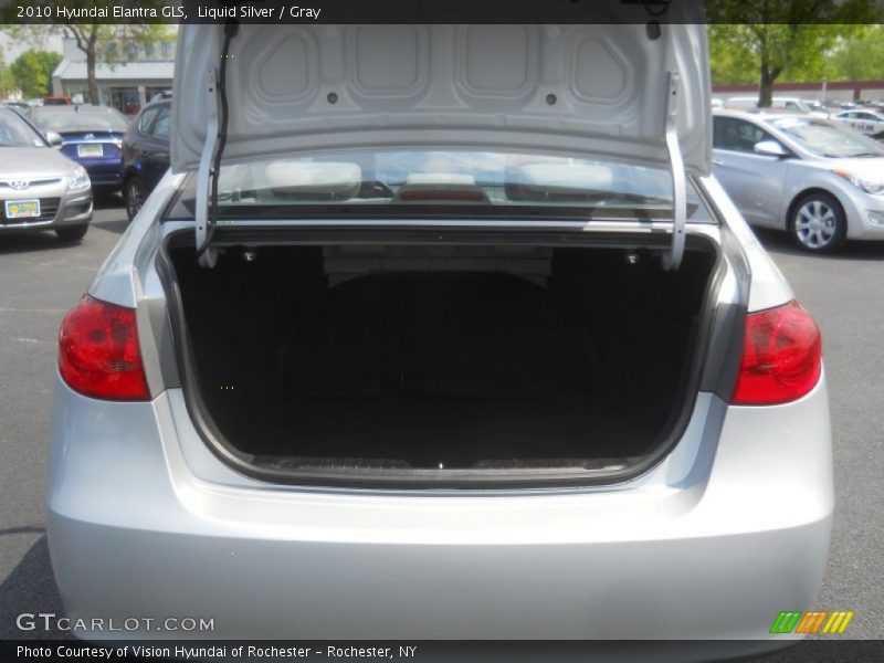 Liquid Silver / Gray 2010 Hyundai Elantra GLS
