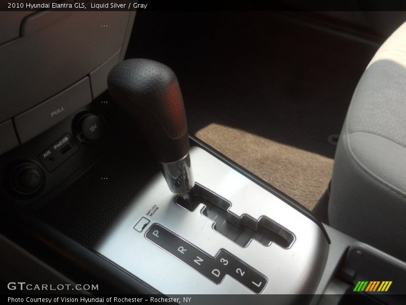 Liquid Silver / Gray 2010 Hyundai Elantra GLS