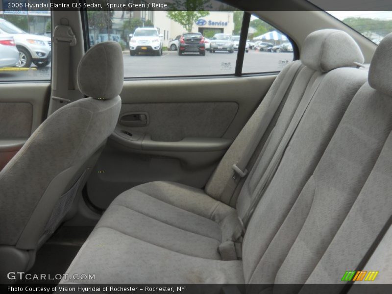 Spruce Green / Beige 2006 Hyundai Elantra GLS Sedan