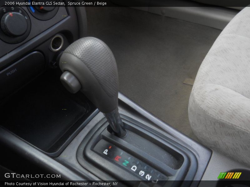 Spruce Green / Beige 2006 Hyundai Elantra GLS Sedan